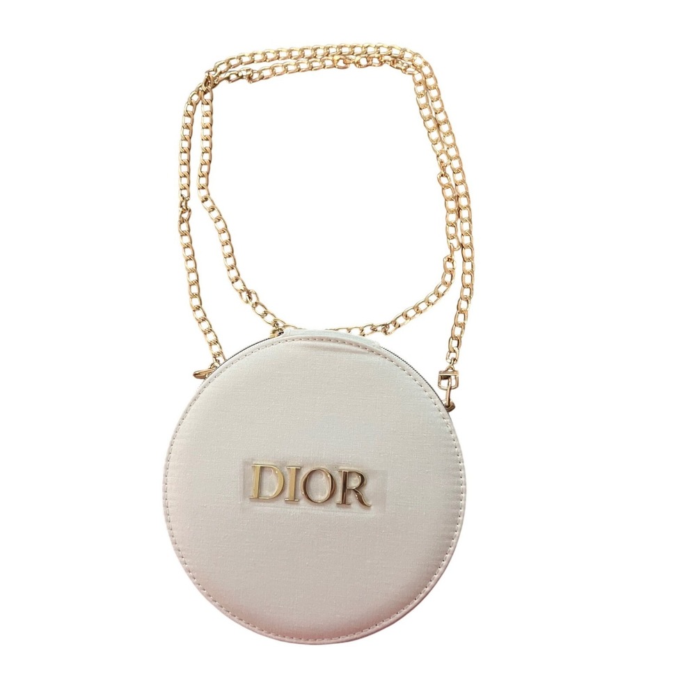 Dior Beauty Bag Round Crossbody Bag with  Mirror in Box - Picture 5 of 6